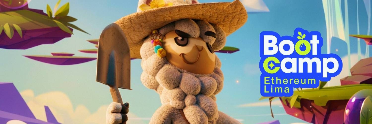Bootcamp Ethereum Lima — llama mascot